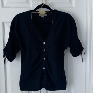 KENAR BLACK CARDIGAN SIZE M #034